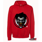 Air Jordan 1 Low OG Banned Matching T-Shirt, Sweatshirts & Hoodies Red T-Shirt (Joke The Joker)| illcurrency