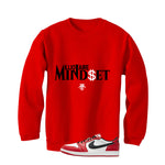 Air Jordan 1 Low OG Chicago Matching T-Shirt, Sweatshirts & Hoodies Red T-Shirt (Millionaire Mindset)| illcurrency