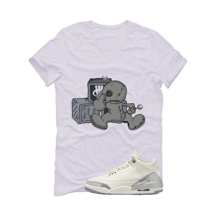 Air Jordan 3 WMNS Sail White T-Shirt (Fck You)| illcurrency