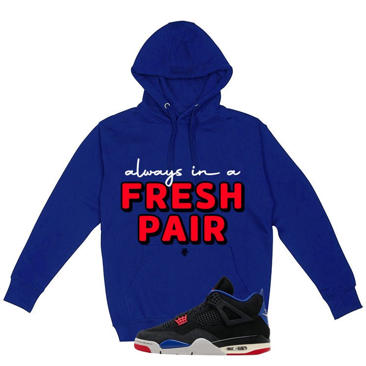 Air Jordan 4 Rare Air Royal Blue T-Shirt (Fresh Pair)| illcurrency