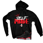 Air Jordan 6 Reverse Infrared Matching T-Shirt, Sweatshirts & Hoodies Black T-Shirt (Self Made)| illcurrency