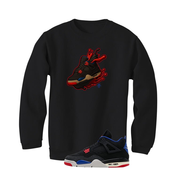 Air Jordan 4 Rare Air Black T-Shirt (Splash Shoe)| illcurrency