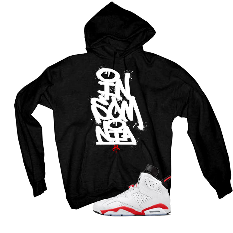 Air Jordan 6 White Infrared Matching T-Shirt Insomnia
