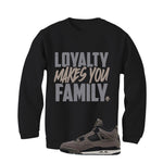 Air Jordan 4 Cave Stone Black T-Shirt (Loyalty)| illcurrency