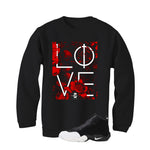 Nike Air Zoom Flight ’98 The Glove Matching T-Shirt Black T-Shirt (Love)| illcurrency