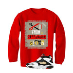 Nike Air Diamond Turf Falcons Red T-Shirt (Cut from a different cloth)| illcurrency