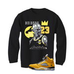 Air Jordan 5 Tokyo Matching T-Shirt, Sweatshirts & Hoodies Black T-Shirt (The Goat)| illcurrency