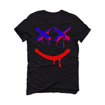 Air Jordan 8 “Playoffs” | illcurrency Black T-Shirt (SMILE)