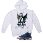 Air Jordan 13 Flint White T-Shirt (Graffiti Angel)| illcurrency
