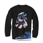 Air Jordan 1 High OG Royal Matching T-Shirt Doll