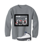 Air Jordan 9 Flint Grey Matching T-Shirt, Sweatshirts & Hoodies Grey T-Shirt (All My Friends Are Dead)| illcurrency