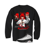 Air Jordan 9 OG Space Jam Matching T-Shirt Black T-Shirt (Makima)| illcurrency