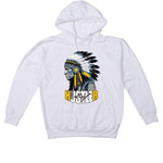 AIR JORDAN 13 “BLUE GREY” | illcurrency White T-Shirt (Chief Hustler)
