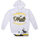 Air Jordan 4 Tour Yellow Matching T-Shirt The dream is free