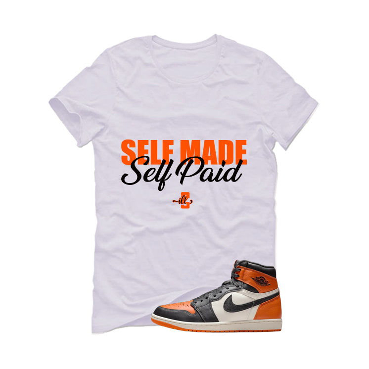 Air Jordan 1 High OG Shattered Backboard White T-Shirt (Self Made Self Paid)| illcurrency
