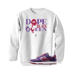 Nike Dunk Low “Plum” | illcurrency White T-Shirt (Dope Black Queen)