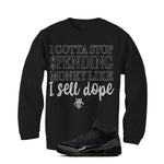 Air Jordan 3 Black Cat Black T-Shirt (Gotta Stop Spending Money)| illcurrency