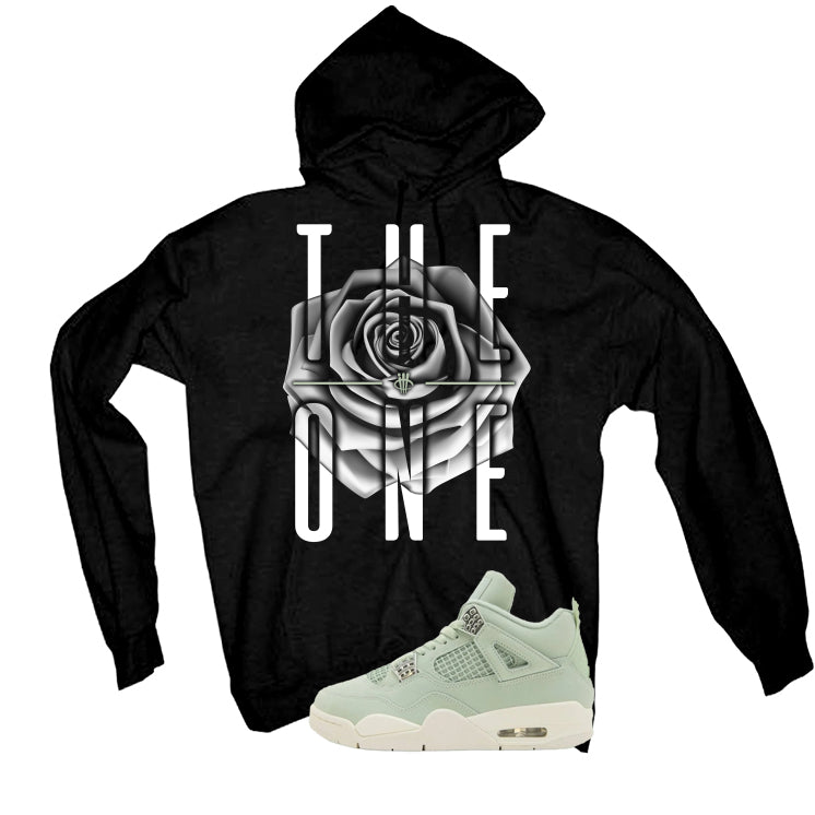 Air Jordan 4 WMNS Seafoam Black T-Shirt (The One)| illcurrency