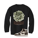Air Jordan 1 High OG Baroque Brown Black Sweatshirt