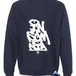 Air Jordan 13 Flint Navy Blue T-Shirt (Insomnia)| illcurrency
