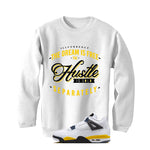 Air Jordan 4 Tour Yellow Matching T-Shirt The dream is free