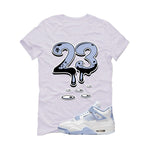 Air Jordan 4 WMNS Forget Me Not White T-Shirt (23)| illcurrency