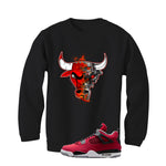 Air Jordan 4 Toro Bravo Matching T-Shirt, Sweatshirts, & Hoodies Black T-Shirt (Bulls)| illcurrency