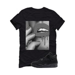 Air Jordan 4 Black Cat Matching T-Shirt, Sweatshirts & Hoodies Black T-Shirt (Touch)| illcurrency