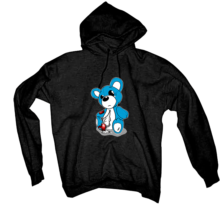 Air Jordan 9 “Powder Blue” | illcurrency Black T-Shirt (Big Teddy)