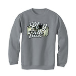 Air Jordan 12 “Playoffs” 2022 Grey T-Shirt (Plug talk)