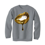 Jordan 5 Retro Off-White Black Grey T-Shirt (LIPS UNSEALED) - illCurrency Sneaker Matching Apparel