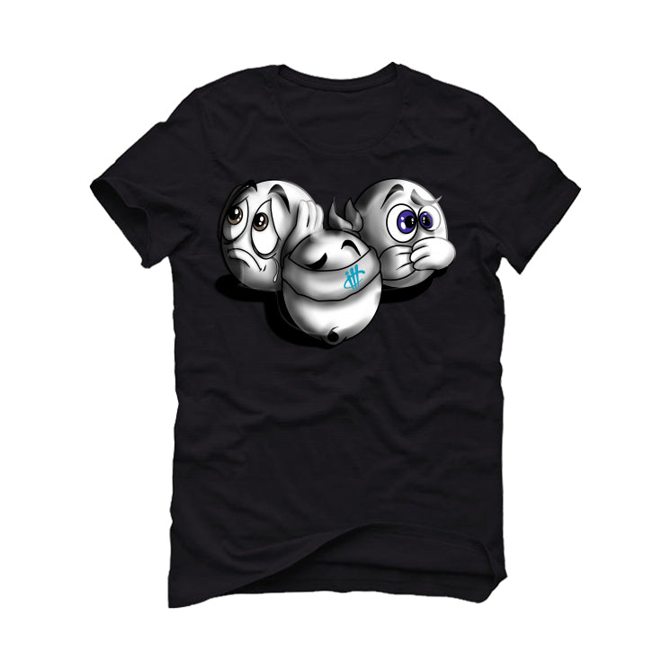 Air Jordan 9 “Olive Concord” Black T-Shirt (SEE NO EVIL)
