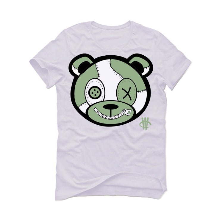 Air Jordan 4 Seafoam aka “Oil Green” - White T-Shirt (Stitched Up Ted)