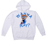 Air Jordan 5 “Racer Blue” White T-Shirt (WANNA PLAY)