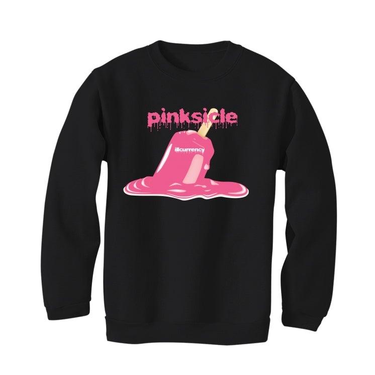 Air Jordan 8 GS “Pinksicle” Black T-Shirt (Pinksicle) - illCurrency Sneaker Matching Apparel