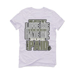 Nike Dunk Low “Medium Olive” White T-Shirt (Paid)