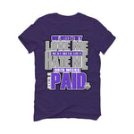 Air Jordan 5 “Concord” Purple T-Shirt (Paid)