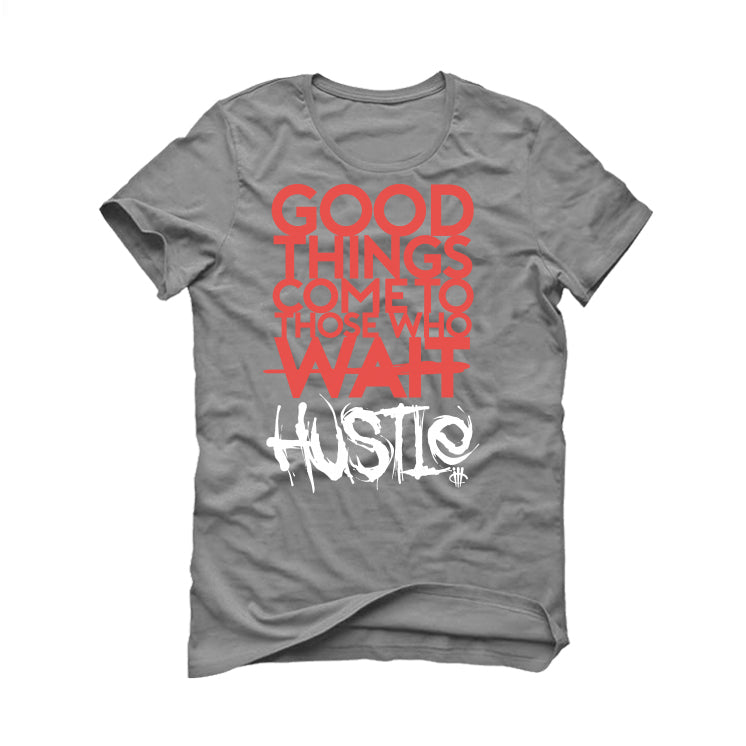 Air Jordan 4 “Infrared” Grey T-Shirt (Good Things)