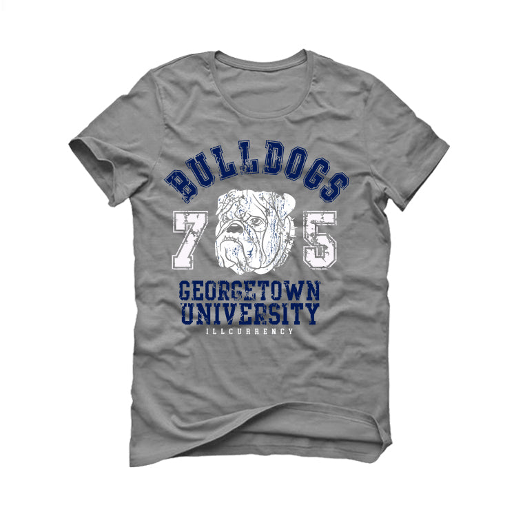 Air Jordan 1 High ‘85 “Georgetown” Grey T-Shirt (Bulldogs)
