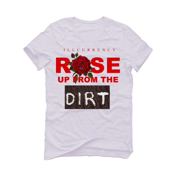 Air Jordan 11 “Cherry” White T-Shirt (Rose up from the dirt)
