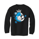 Air Jordan 5 “UNC” | illcurrency Black T-Shirt (HALF KING BEAR)