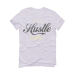 Air Jordan 4 SE Craft Photon Dust - White T-Shirt (Hustle By Any Means)