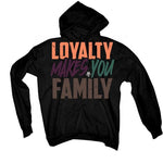 Air Jordan 1 High OG Hand Crafted Black T-Shirt (LOYALTY) - illCurrency Sneaker Matching Apparel