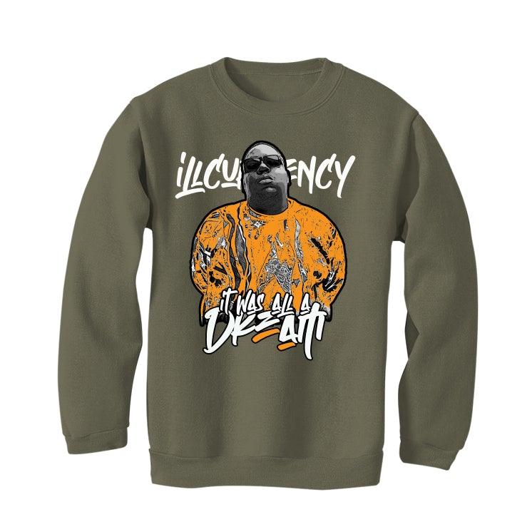 Air Jordan 3 “Patchwork” Military Green T-Shirt (Was all a dream) - illCurrency Sneaker Matching Apparel