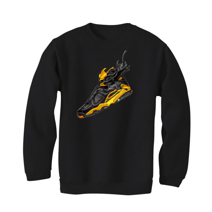 Air Jordan 8 “Taxi” Black T-Shirt (SPLASH SHOE)