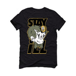Air Jordan 5 “Jade Horizon” | illCurrency Black T-Shirt (ill richie)