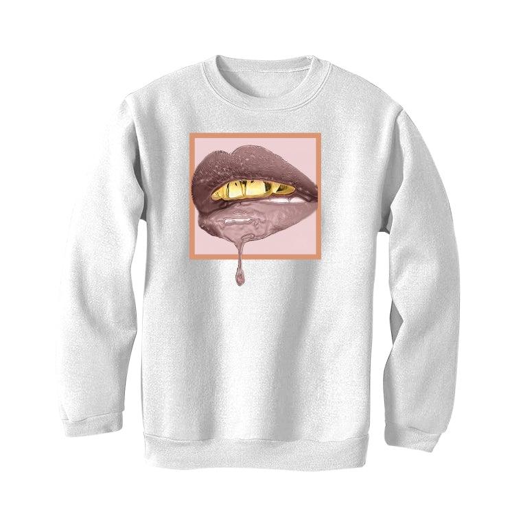Air Jordan 6 WMNS Gold Hoops White T-Shirt (LIPSTICK) - illCurrency Sneaker Matching Apparel