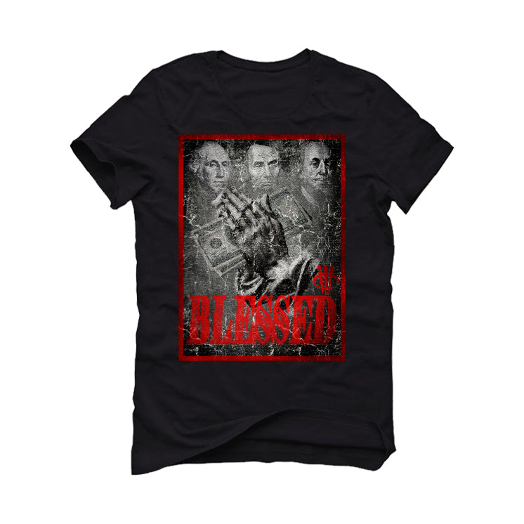 Air Jordan 11 “Cherry” Black T-Shirt (FORTUNE)