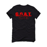 adidas Yeezy Boost 350 v2 “Bred” 2020 Black T-Shirt (GOAT STATUS QUO) - illCurrency Sneaker Matching Apparel