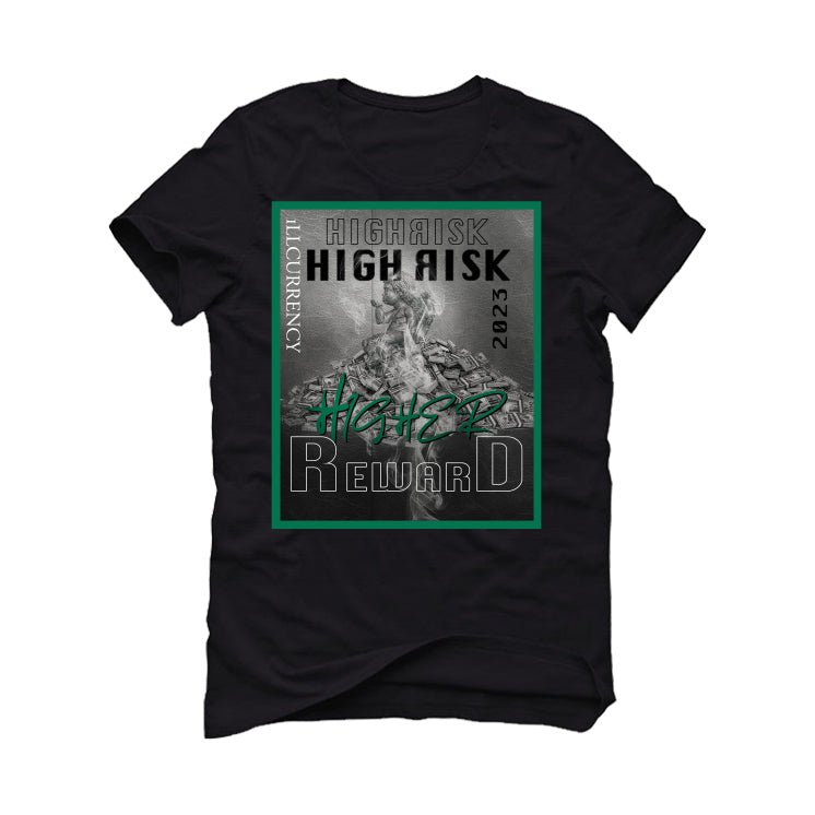 Air Jordan 1 High OG “Lucky Green” | illcurrency Black T-Shirt (HIGHER REWARD)